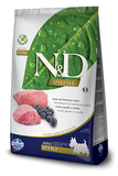 Farmina Prime N&D Natural & Delicious Grain Free Mini Adult Lamb & Blueberry Dry Dog Food