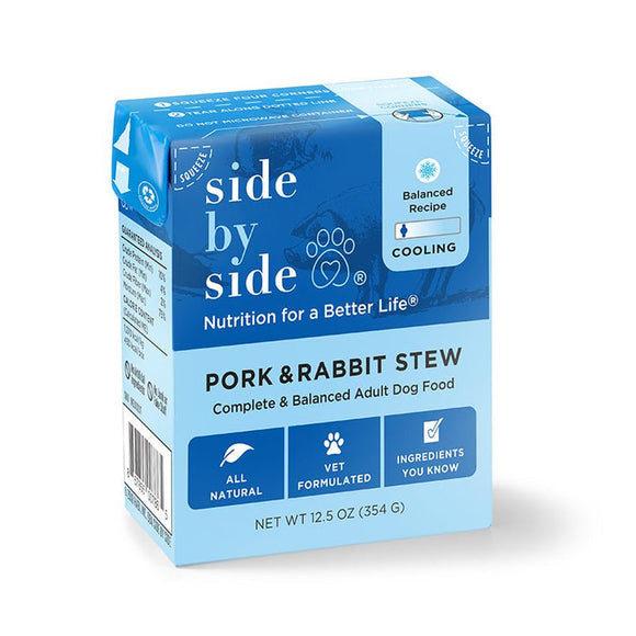 Side By Side Cooling Pork & Rabbit Stew
