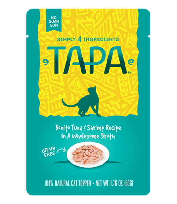 Rawz Tapa Bonito Tuna & Shrimp Cat Food Recipe In Wholesome Broth