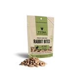 Vital Essentials Freeze Dried Raw Rabbit Bites Cat Treats