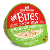 Stella & Chewy's Lil' Bites Savory Stews Chicken & Duck Dinner in Broth