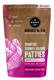 Bones & Co. Temptin' Turkey Recipe Raw Frozen Patties Dog Food